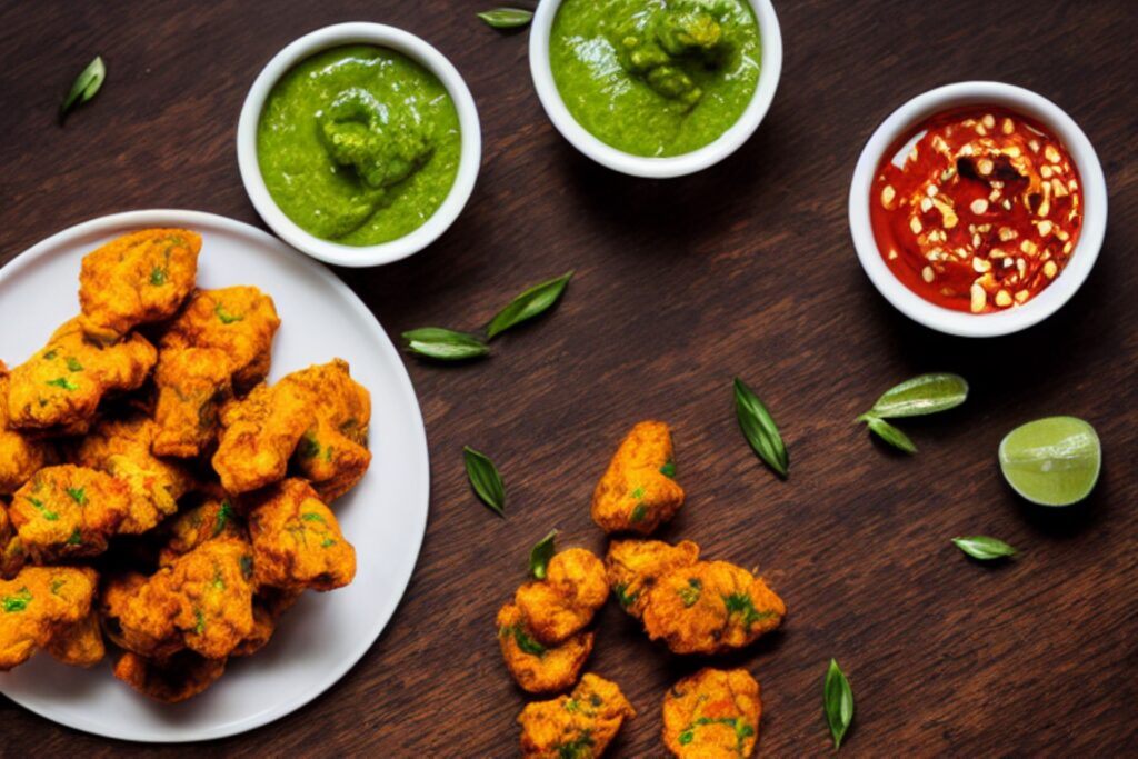 Experience the exquisite flavors of our Best and Popular Chicken Pakora with Authentic Slides at Tandoori Bliss in Adelaide
